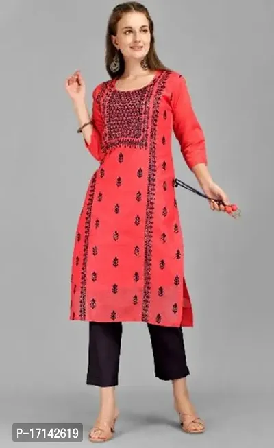 Stylish Pink Chanderi Silk A-Line Kurta Set For Women-thumb0