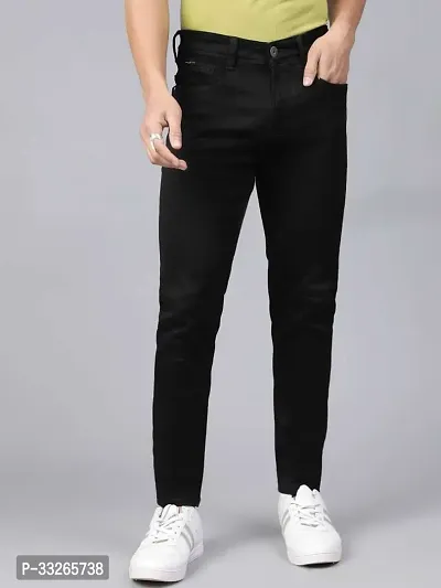 Stylish Denim Solid Jeans for Men