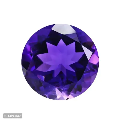 Original Certified Amethyst Stone 5.25 Ratti 4.77 Carat Semi Precious Jamunia Rashi Ratan-thumb2