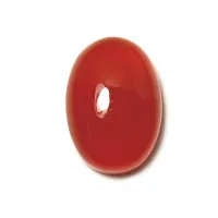 Real Certified Carnelian Gemstone 6.25 Ratti 5.68 Carat Raat-Ratuva Oval Loose Birthstone-thumb1