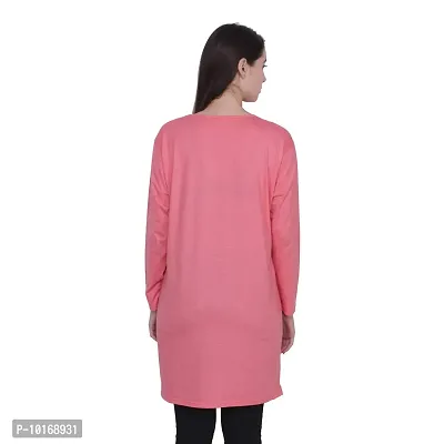 DDASPRATION Women Cotton Long T-Shirt-thumb5