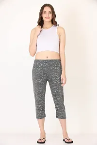 Ddaspration Women Cotton Printed Capri-thumb1