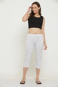 Ddaspration Women Cotton Printed Capri Combo-thumb1