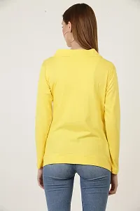 DDASPRATION Women's Pocket Shrug (Pocket,Yellow)-thumb3