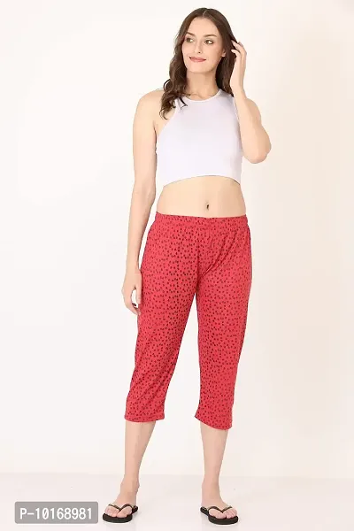 Ddaspration Women Cotton Printed Capri-thumb4