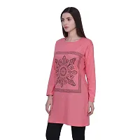 DDASPRATION Women Cotton Long T-Shirt-thumb3