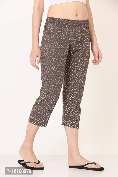 Ddaspration Women Cotton Printed Capri-thumb2