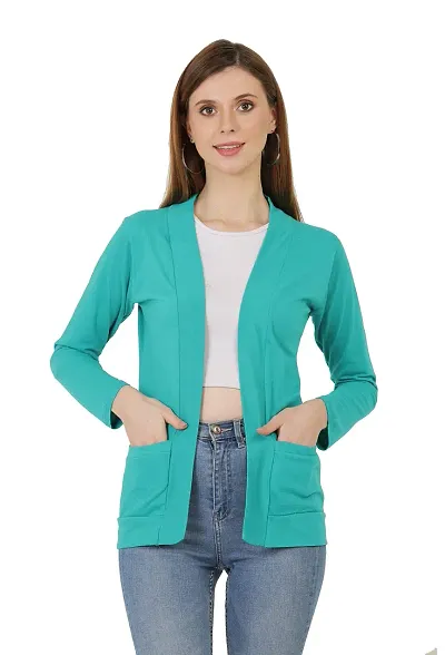 DDASPRATION Women's Pocket Shrug