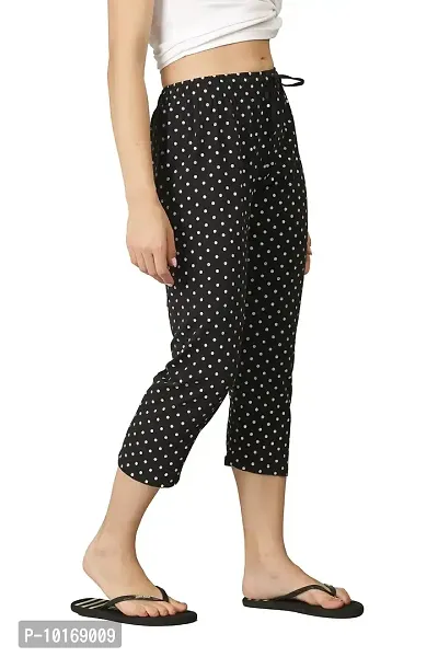 Ddaspration Women Cotton Printed Capri-thumb0