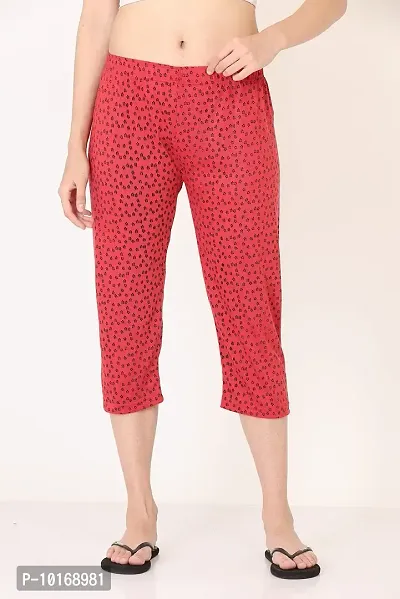 Ddaspration Women Cotton Printed Capri-thumb5