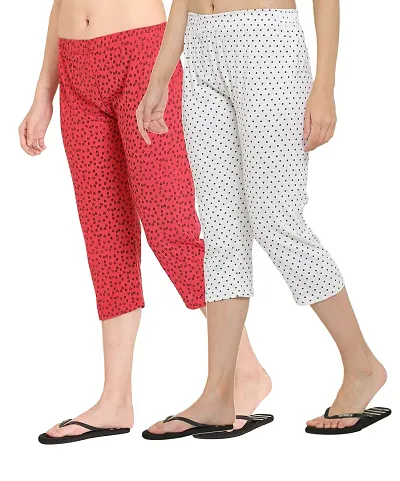 Ddaspration Women Capri Combo