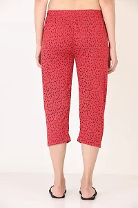 Ddaspration Women Cotton Printed Capri-thumb2