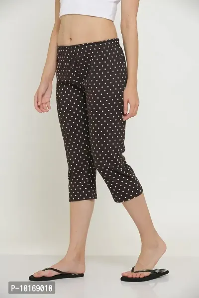 Ddaspration Women Cotton Printed Capri-thumb3