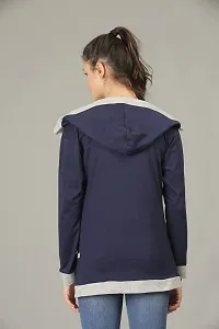 DDASPRATION Women's Hud Pocket Shrug (Hud Pocket,Navy Blue)-thumb3