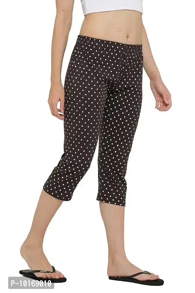 Ddaspration Women Cotton Printed Capri