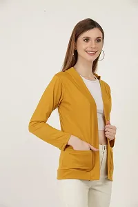 DDASPRATION Women's Pocket Shrug-thumb3