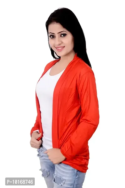 DDASPRATION Women's Shrug (Red)-thumb3