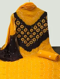 Classic Cotton Printed Dress Material with Dupatta-thumb1