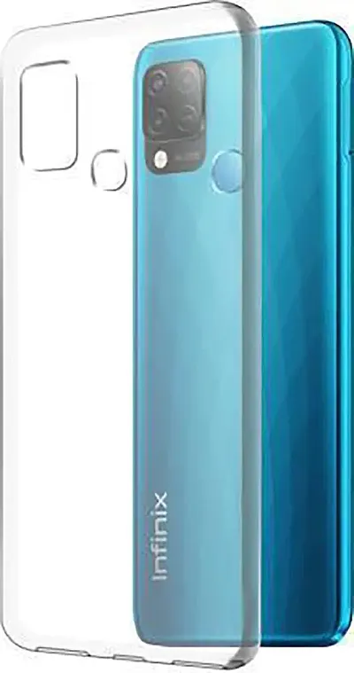 OO LALA JI Crystal Clear for Infinix Hot 10s Back Cover Transparent