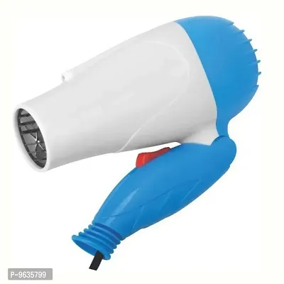 NV-1290 Foldable Hair Dryer for Men and Women 1000watt with 2 speed setting (Multicolor)-thumb0