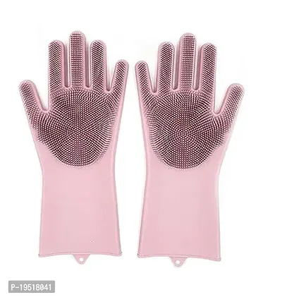 Silicon Hand Gloves for Kitchen-thumb0