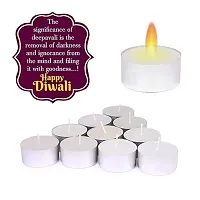 Tea Lights Candles Wax  (Pack of 10)-thumb2