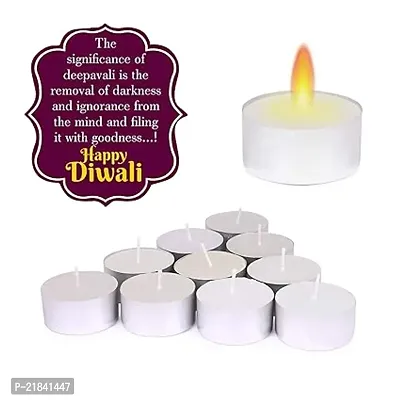 Tea Lights Candles Wax  (Pack of 10)-thumb3