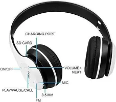 Headphone P47 with FM SD Card with Calling Function-thumb1