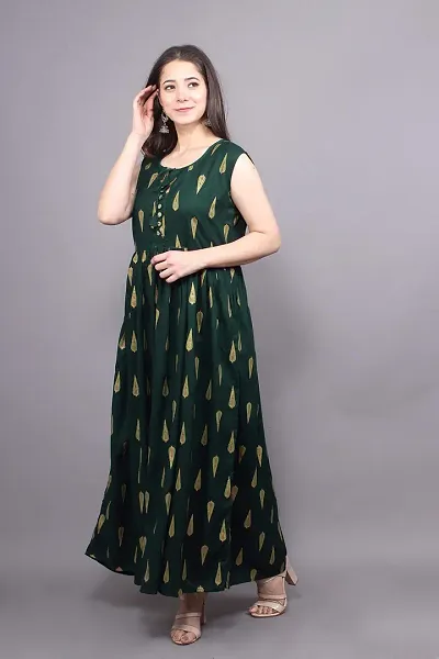 Ladies gown outlet kurti