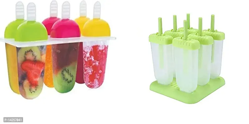 Plastic Reusable Ice Candy Maker Ice Stick And Homemade Ice Candy Kulfi Maker Molds