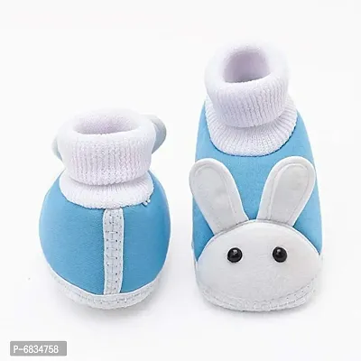 Rabbit Baby Infant Soft Booties for 0-6 Months-thumb0