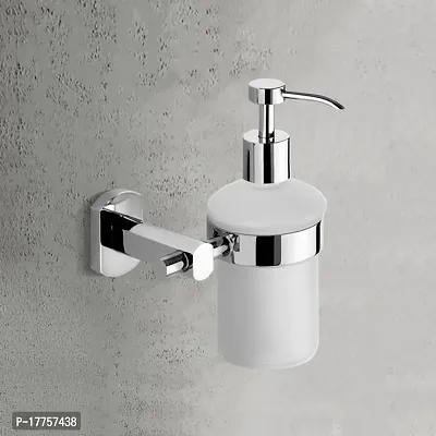 Silver Stainless Steel Liquid Soap Dispenser