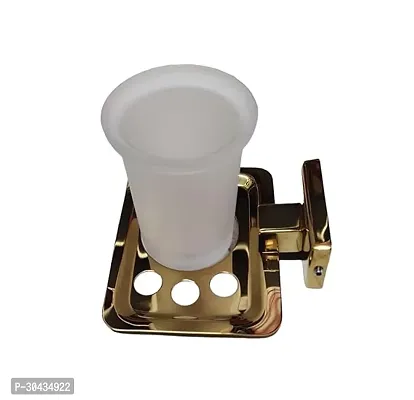 NTCD Toothbrush Holder in Gold, Holds Multiple Brushes-thumb3