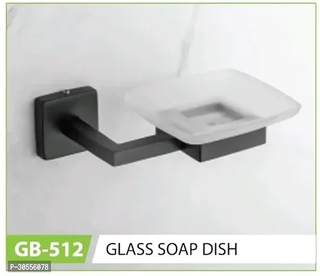 Stainless Steel GB-512 Glass Soap Dish Bathroom Accessories SS304-thumb4