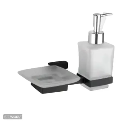 Stainless Steel GB-505 Glass Soap Dish with LSD Bathroom Accessories