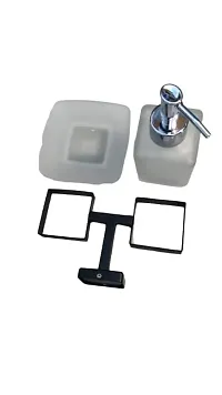 Stainless Steel GB-505 Glass Soap Dish with LSD Bathroom Accessories-thumb2