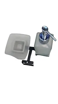 Stainless Steel GB-505 Glass Soap Dish with LSD Bathroom Accessories-thumb1