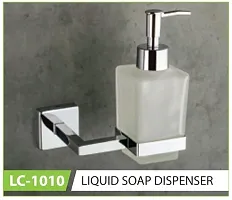 Stainless Steel LC-1010 Liquid Soap Dispenser/Shampoo Dispenser/Hand Wash Dispenser/Bathroom Accessories SS304-thumb1