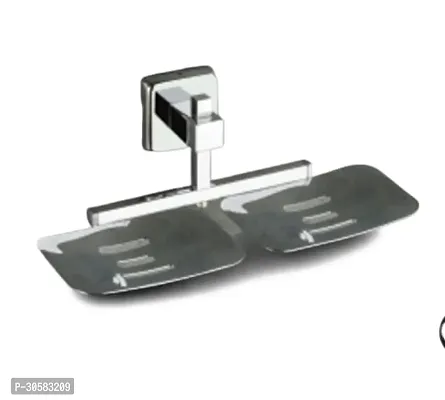 NTCD Stainless Steel PC-104 Double Soap Dish Bathroom Accessories SS304