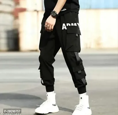 Revago Customs Army Regular Track Pant For Men-thumb2