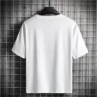 Comfortable Cotton White Tees For Men-thumb1