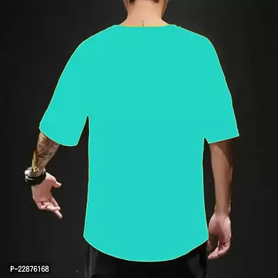 Comfortable Cotton Green Tees For Men-thumb2