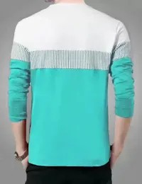 Comfortable Cotton Green Tees For Men-thumb1