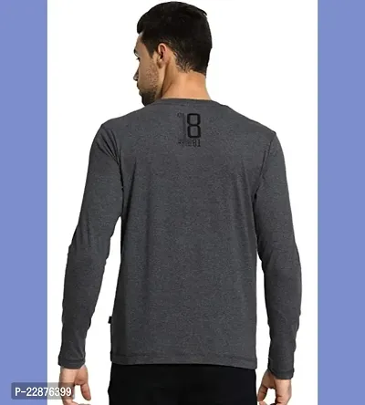 Comfortable Cotton Black Tees For Men-thumb2