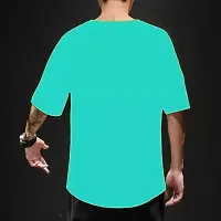 Comfortable Cotton Green Tees For Men-thumb1