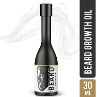 Orgaana Natural Beard Oil For Men beard oil for men fast growth Beard oil - 30 ml with Vitamin E and Argan Oil (Pack Of 3)-thumb1