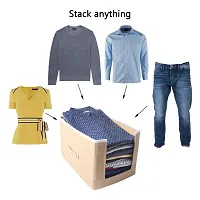 Justandkrafts Shirt Stacker Closet Organizer - Shirts and Clothing Organizer Multi (Set of 4)-thumb2