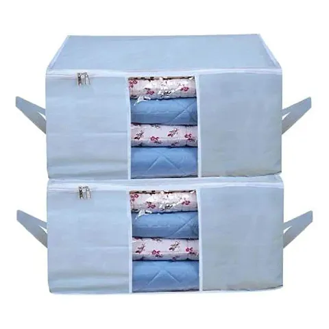 Stylish Clothes Covers Organizer For Baby Cloths And Toys - Pack Of 2