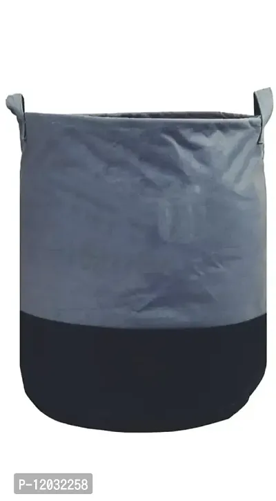 Modern 45 L Multicolor Laundry Bag  (Non Woven)-thumb0