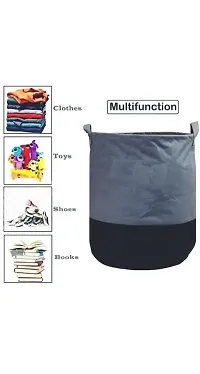 Modern 45 L Multicolor Laundry Bag  (Non Woven)-thumb1
